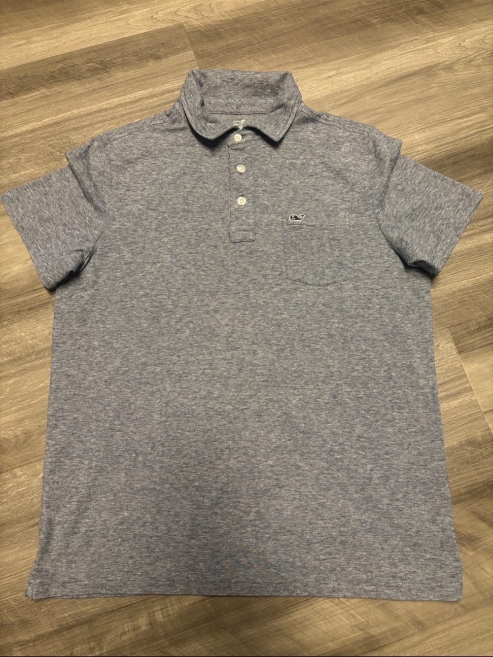Boys Vineyard Vines Heathered Blue Polo
Great condition